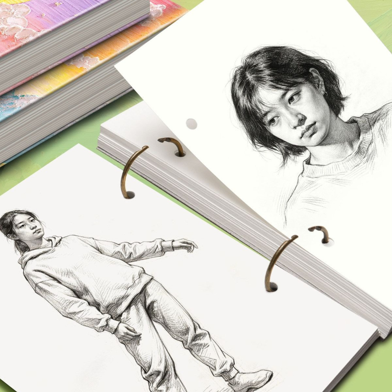 Скетчбук формата А5 на кольцах – обзор и цена Art Sketchbook Ring