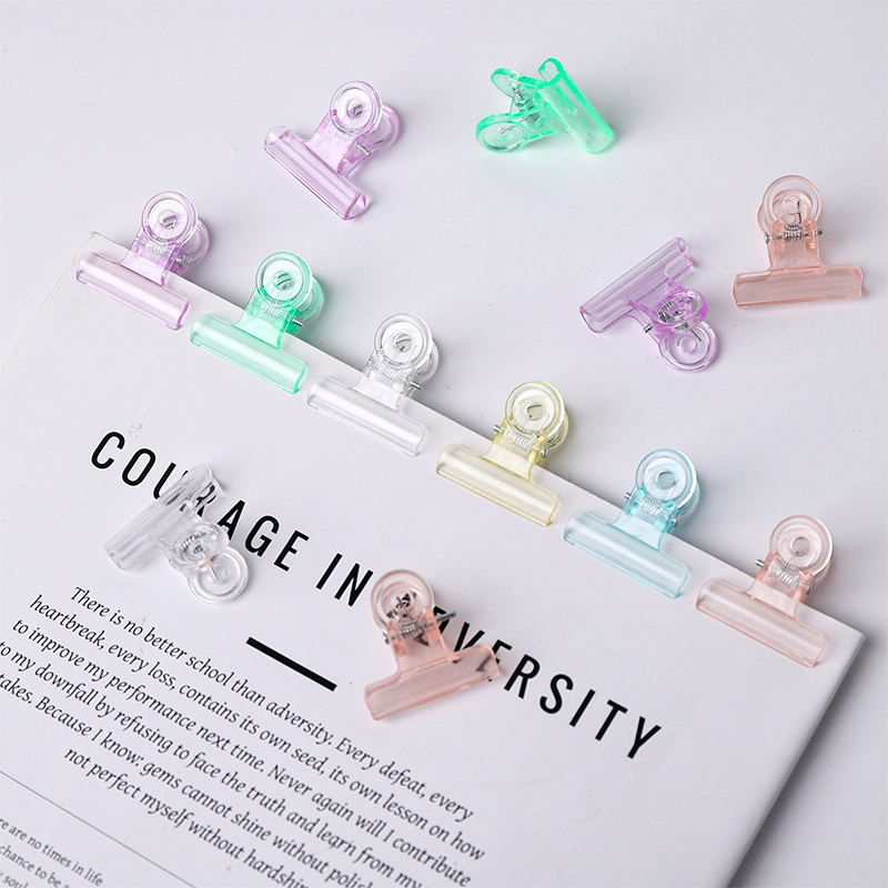 10/20 шт. пластиковых зажимов  – обзор и цена Binder Clip Assorted
