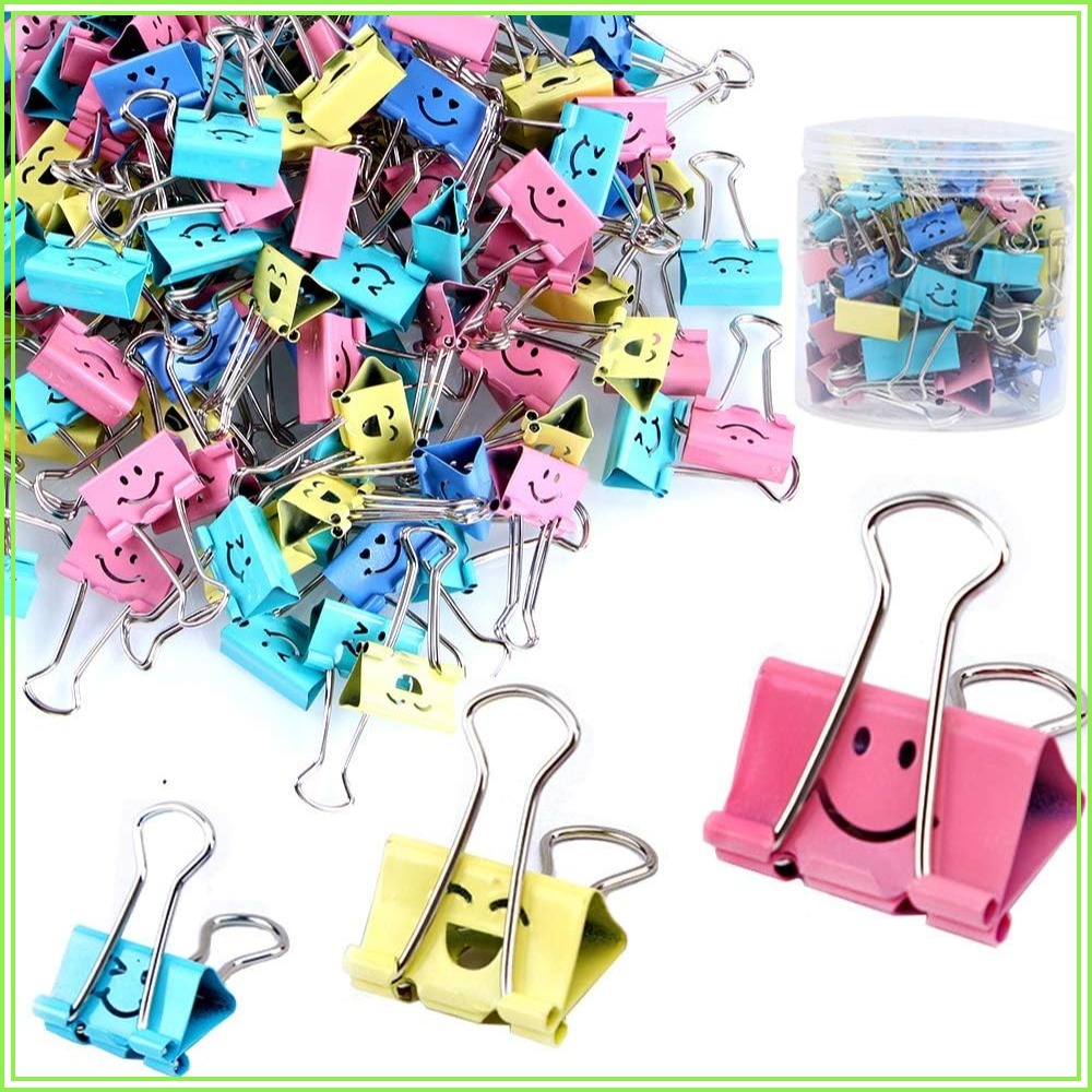 80 шт. разноцветных зажимов дл – обзор и цена Binder Clip Assorted